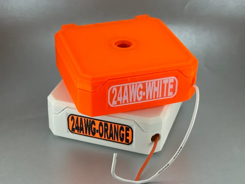 Clamshell Spool Box