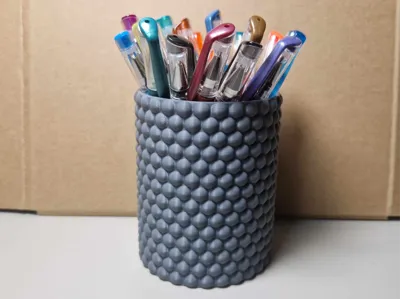 Pen holder - Ball pattern