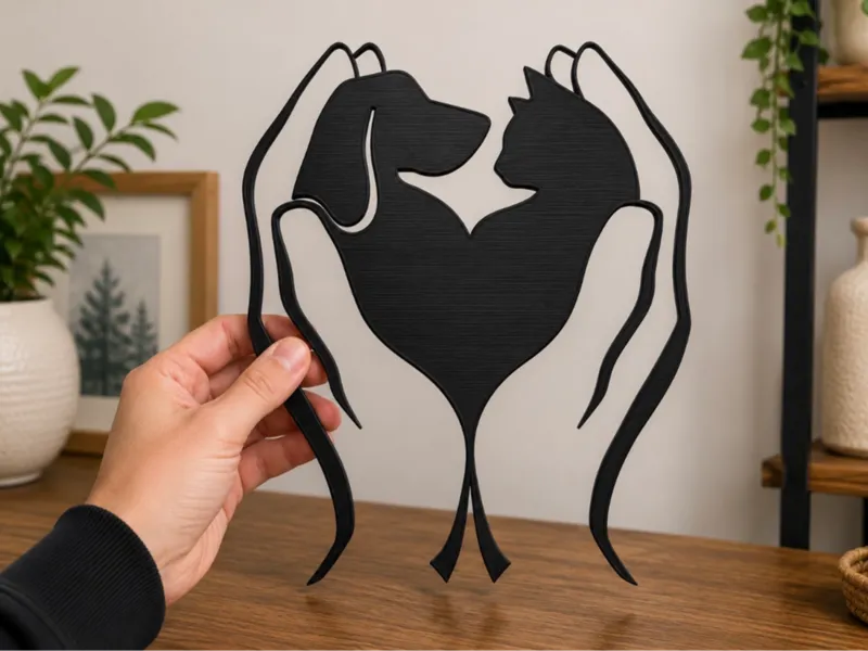 Hands of Love – Cat & Dog