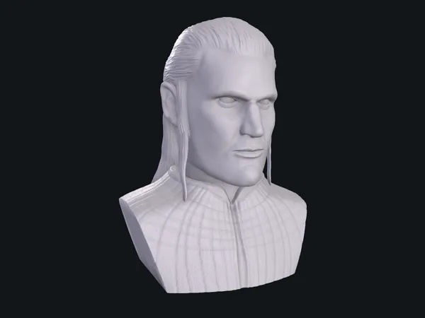 Buste réaliste de Daemon Targaryen