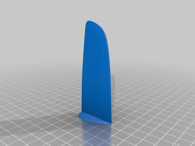 RC Laser Sailboat Rudder & Extension Sleeve & Tfoil by ronindesu