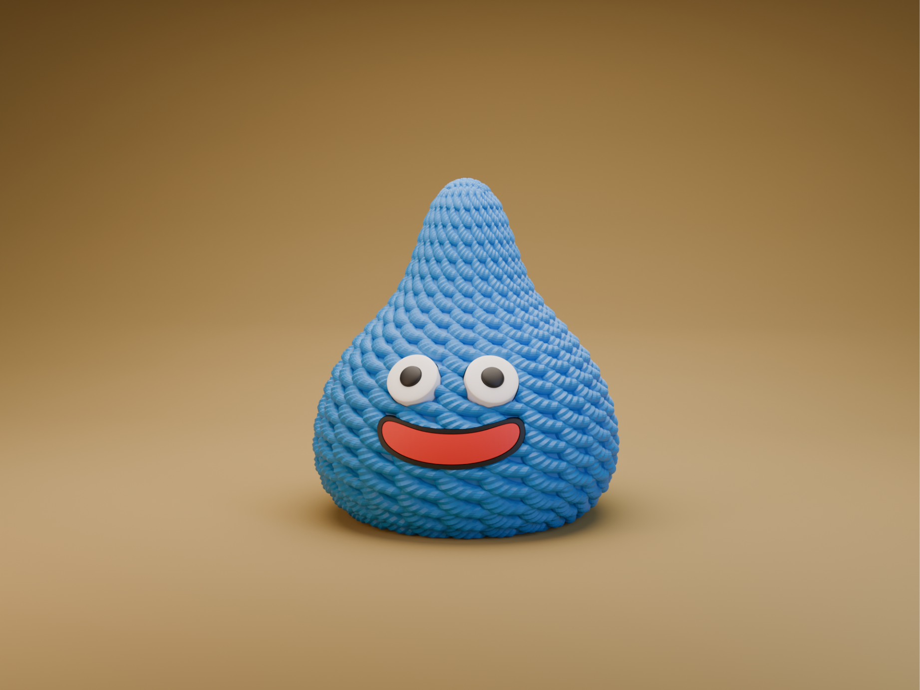 Crochet style Dragon Quest Slime NO AMS REQUIRED