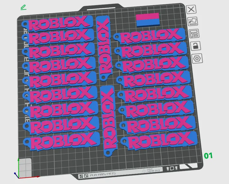 Roblox Whistle Keychain