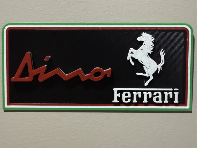 Dino Ferrari Wall Art