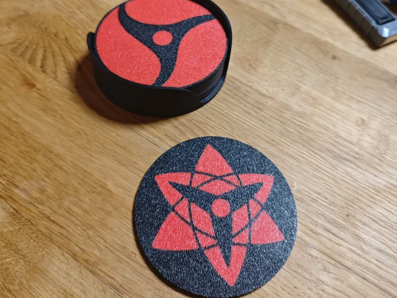 Coaster anime Mangekyou sharingan Naruto