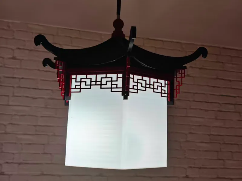 六角亭子灯罩