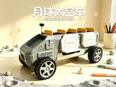 Lunar Rover - Modular Custom Desktop Workstation