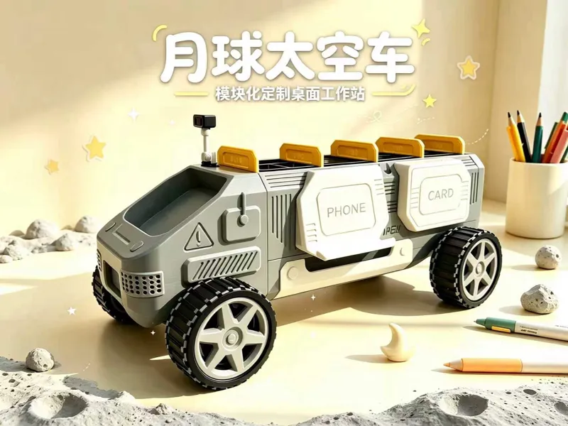 月球太空车-模块化定制桌面工作站