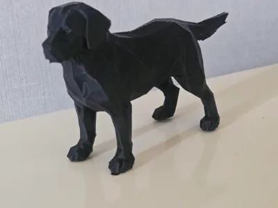 Low Poly Labrador Retriever