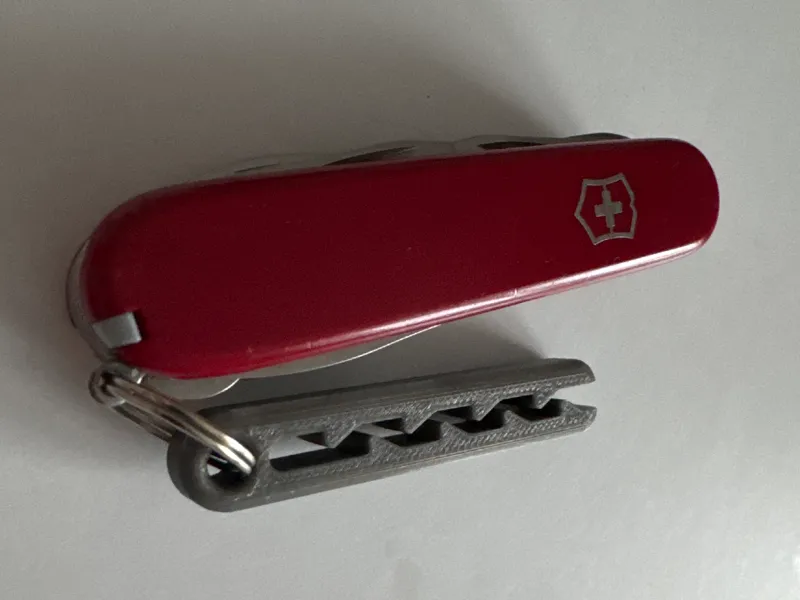 EDC pocket clip for carrying keys, victorinox etc
