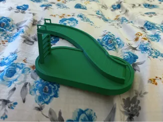 Impossible Slide Illusion, THE MARBLE ROLLS UP!