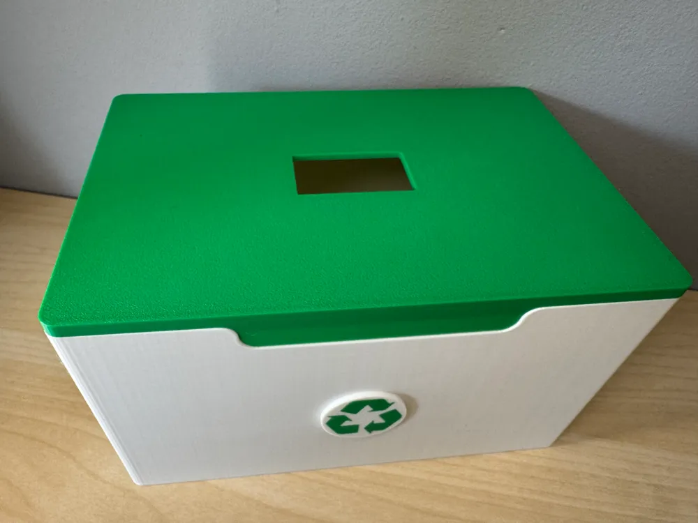 XXL Battery Recycling Box (Changeable Symbols) by Lukas - MakerWorld
