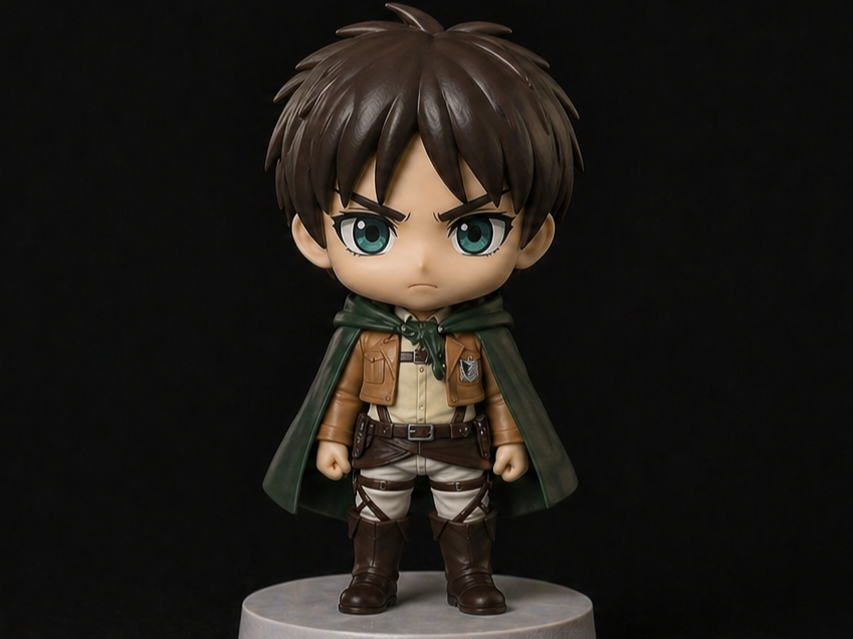 Eren Yeager Attack on Titan chibi