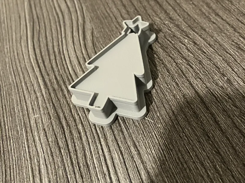 Christmas tree cookie cutter