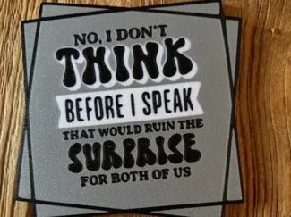 Funny text sign