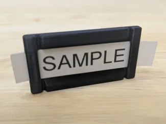 Parametric Label Trimming Jig