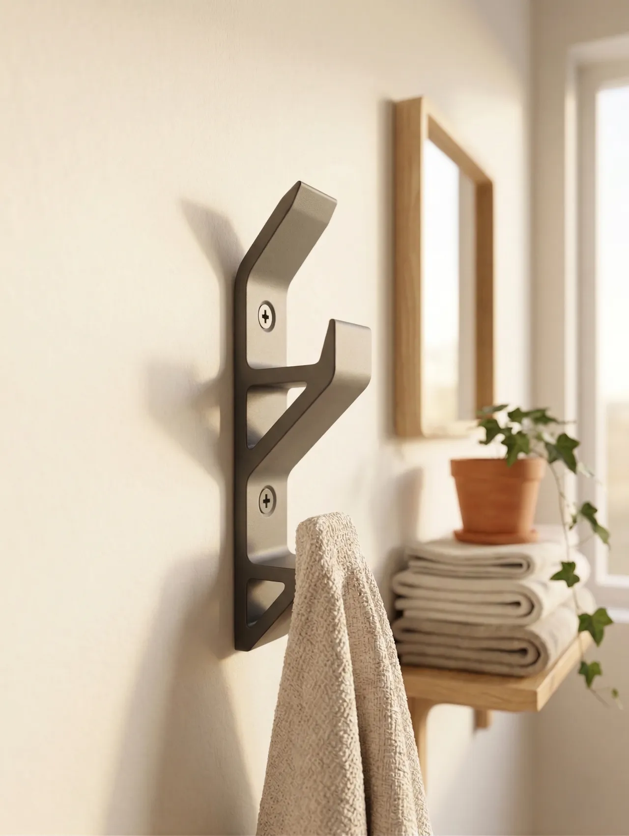 Over door hook, wall-shower hook - many thickness view 4