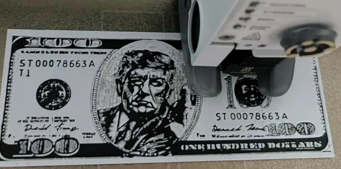 Trump, $100, [Grow and strengthen] by Flint - MakerWorld