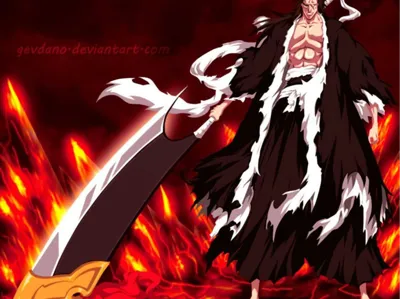 Kenpachi Bankai Monster Sword Ichigo Bleach