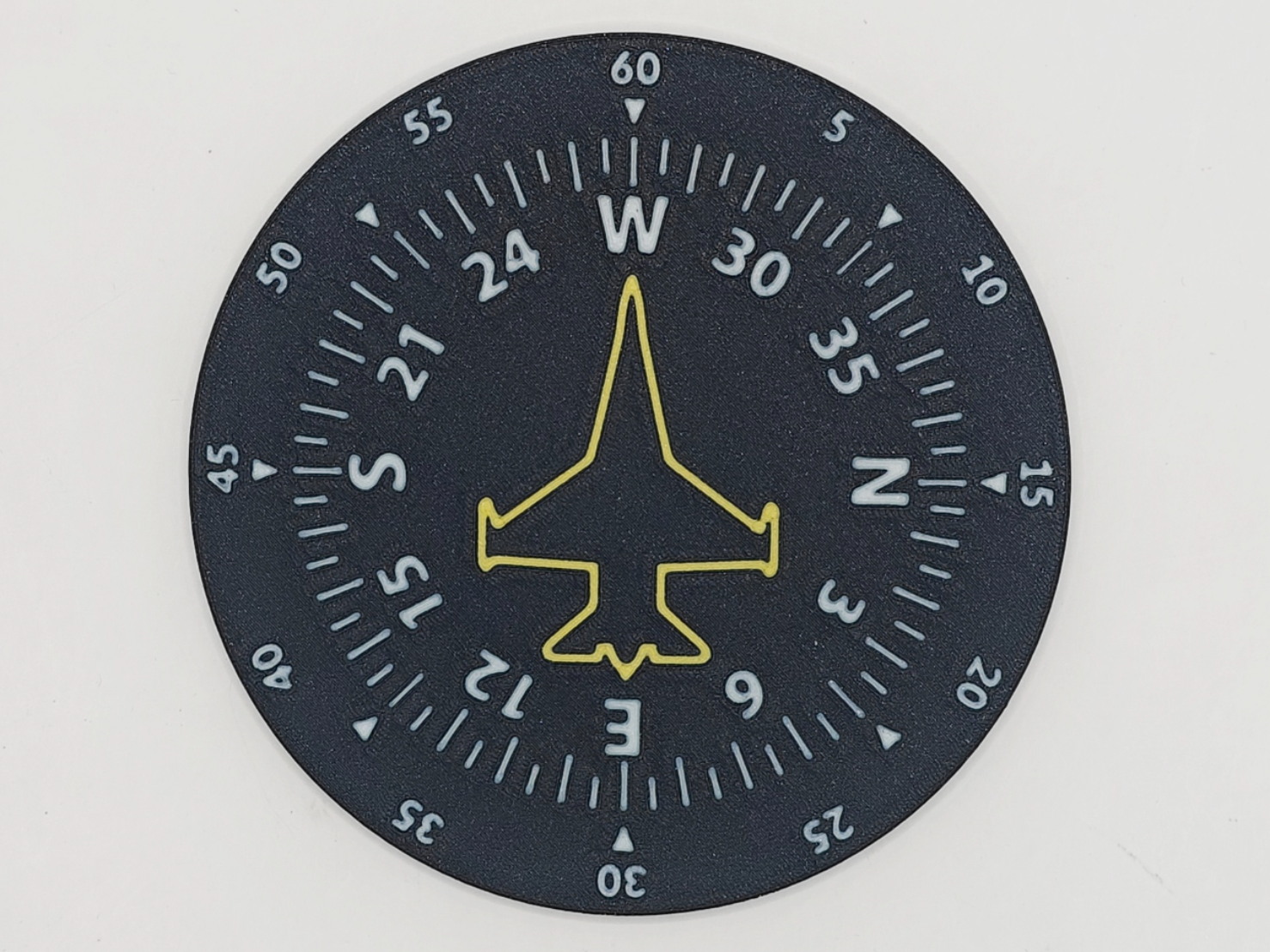 Airplane Compass Coasters