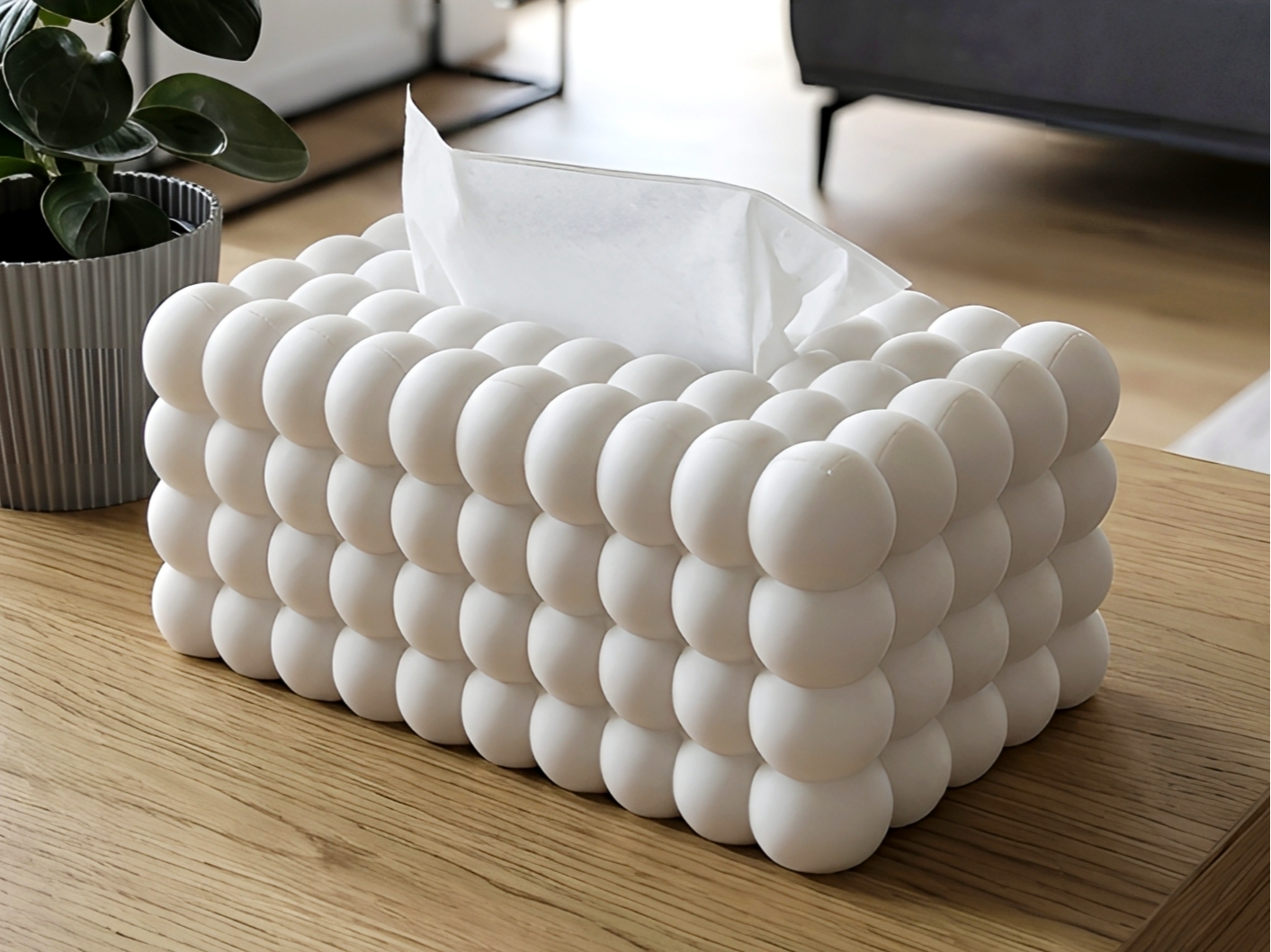 Bubble Tissue Box Holder V2 - 1