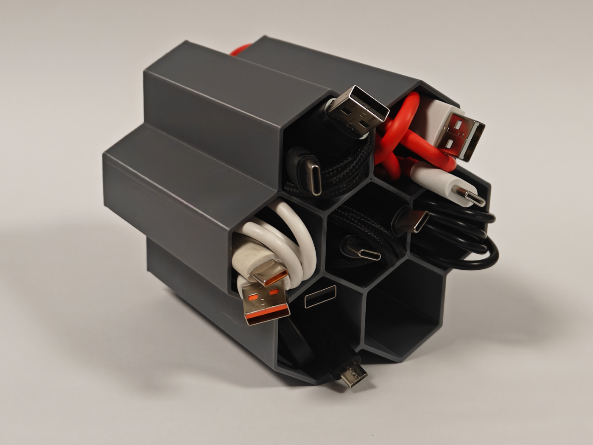 Honeycomb Cable Holder | 7, 10, 13 Slots