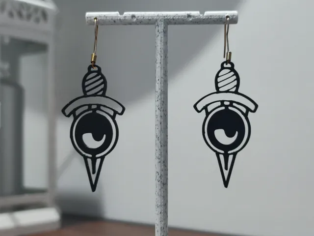 Aretes Daga del Oráculo