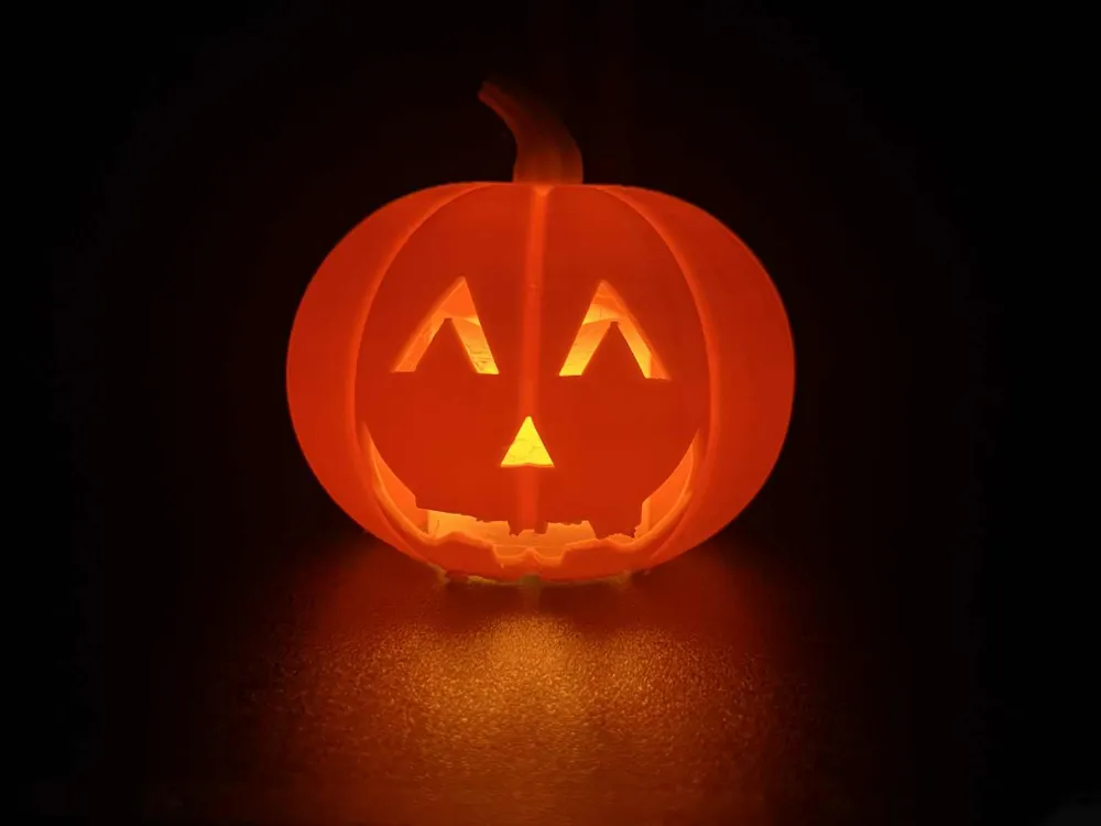 Tea Light Jack-O-Lantern - Free 3D Print Model - MakerWorld