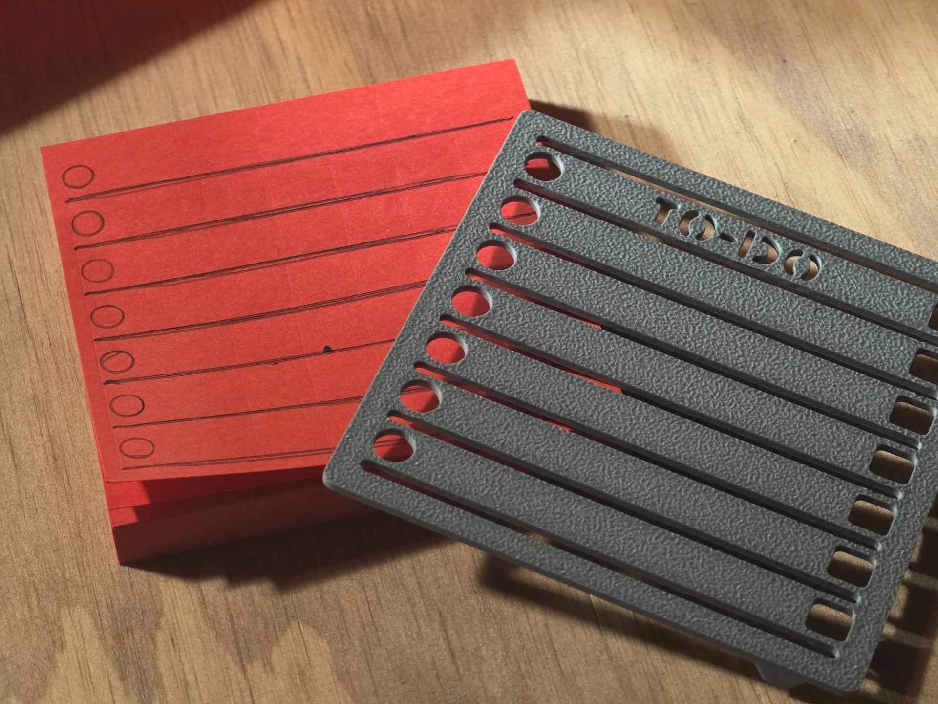 All-in-one Sticky Note Stencil