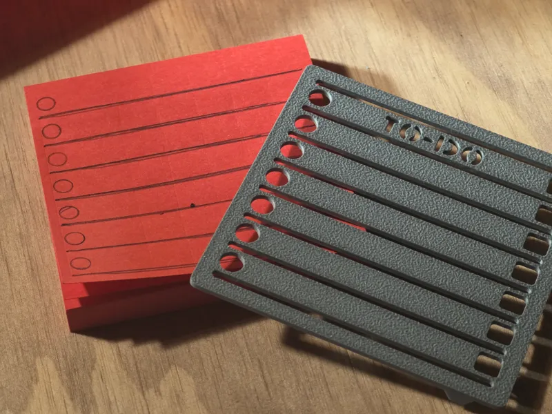 All-in-one Sticky Note Stencil