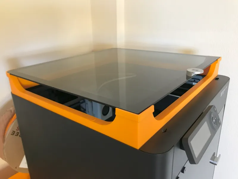 Top glass riser for P1S