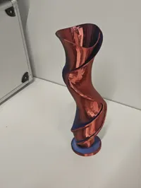 Vase spirale à effet bicolore — photo 3