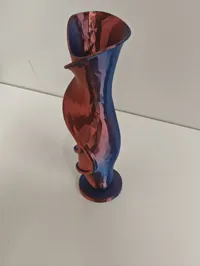 Vase spirale à effet bicolore — photo 4