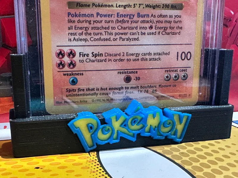 Graded Card Stand Pokemon