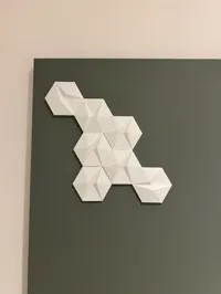 Panneau hexagonal décoratif — photo 4