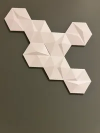 Panneau hexagonal décoratif — photo 3