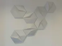 Panneau hexagonal décoratif — photo 2