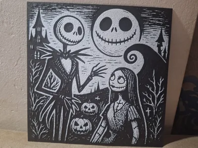 Nightmare Before Christmas Hueforge