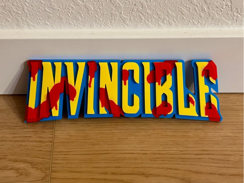INVINCIBLE Logo / Magnet