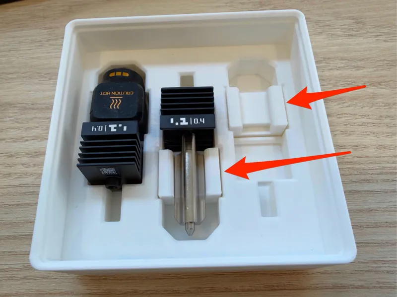 H2 X2 P2 Hot End Mount Silicone Sock Tray
