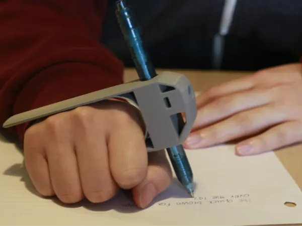 Support stylo pour la paume, aide à l'écriture