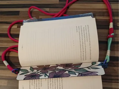Flower Bag Bookmark