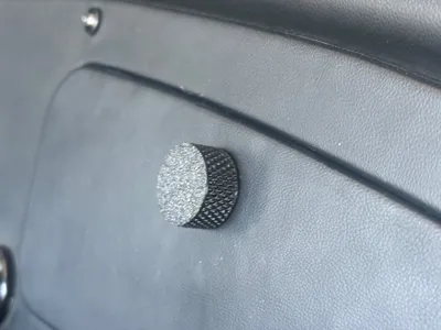 Vanderhall glove box knurled key knob Low cut key