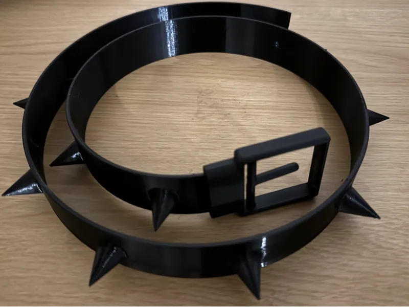 Spiked Belt - Flexible TPU