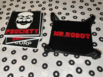 MR. ROBOT Coaster Holder