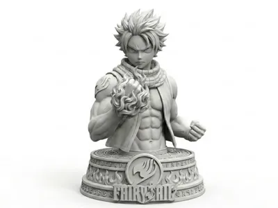 Natsu Dragneel  Fairy Tail (Highly Detailed Anime)
