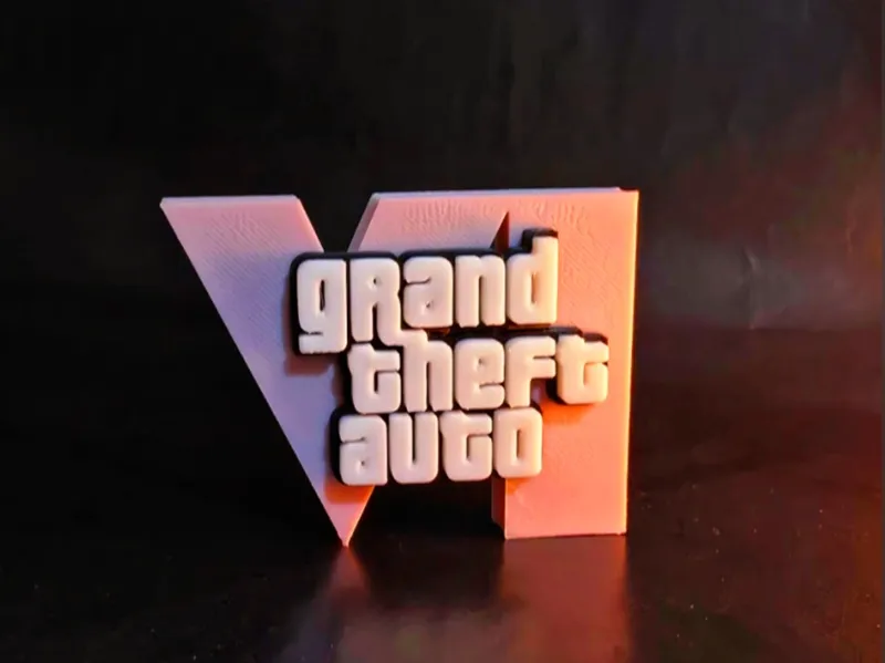 GTA VI Logo Display ( NO AMS )
