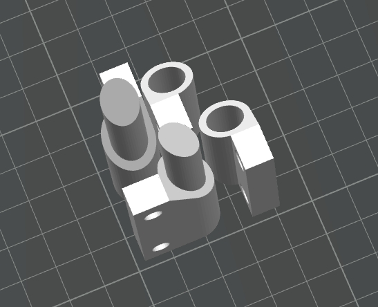 Miniatura 1 do modelo 3D 自動回歸鉸鏈