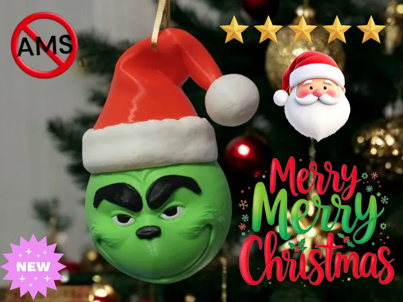 Grinch Ornament
