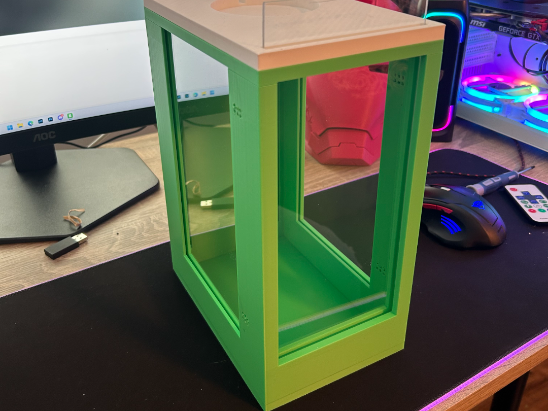Terrarium Aufzucht Gottesanbeterin 